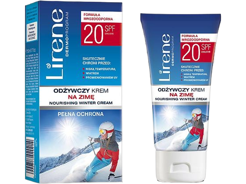 Lirene, odżywczy krem na zimę SPF 20