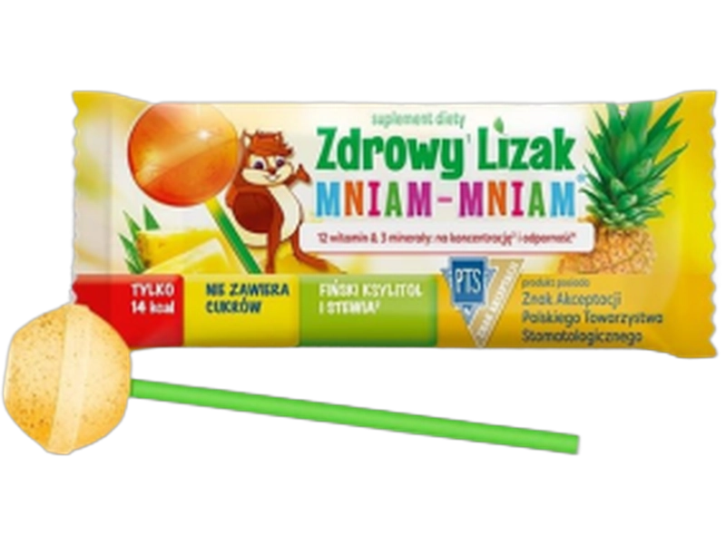 Lizak Mniam-mniam na koncentrację i odporność