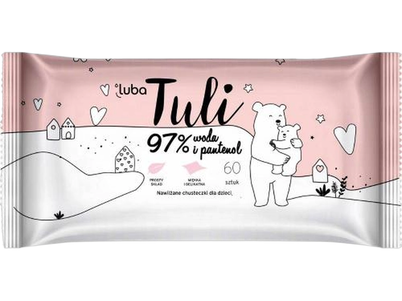 Luba Tuli chusteczki nawilżane dla dzieci z pantenolem