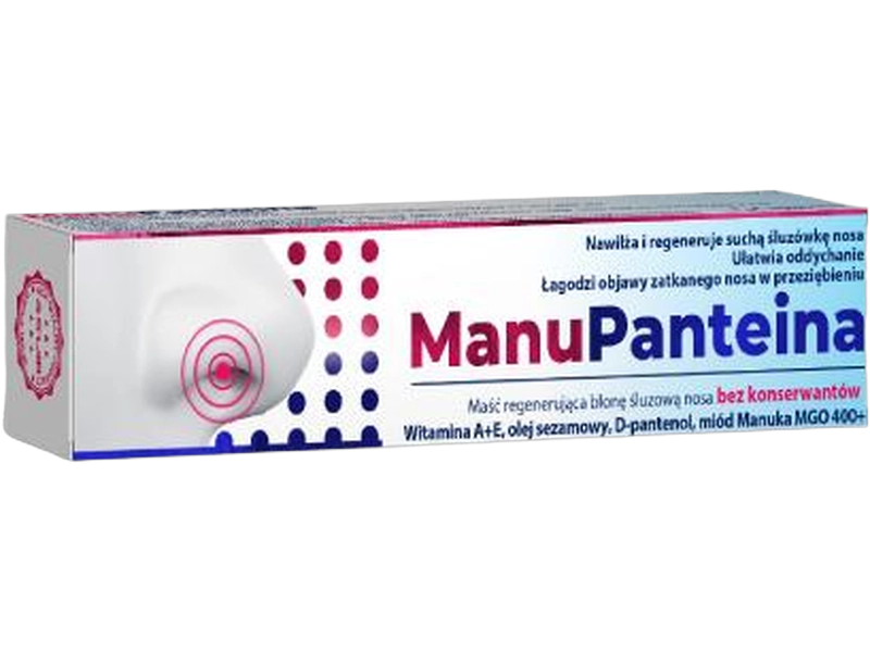 Manupanteina, maść do nosa