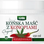 Maść końska rozgrzewająca z konopiami