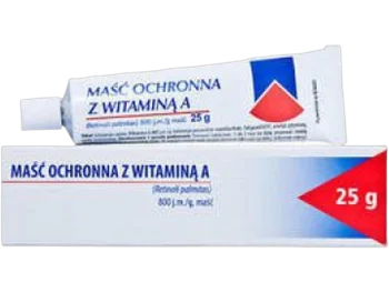 Zdjęcie produktu Hasco-Lek maść ochronna z witaminą A na suchą skórę, 800 j.m./g