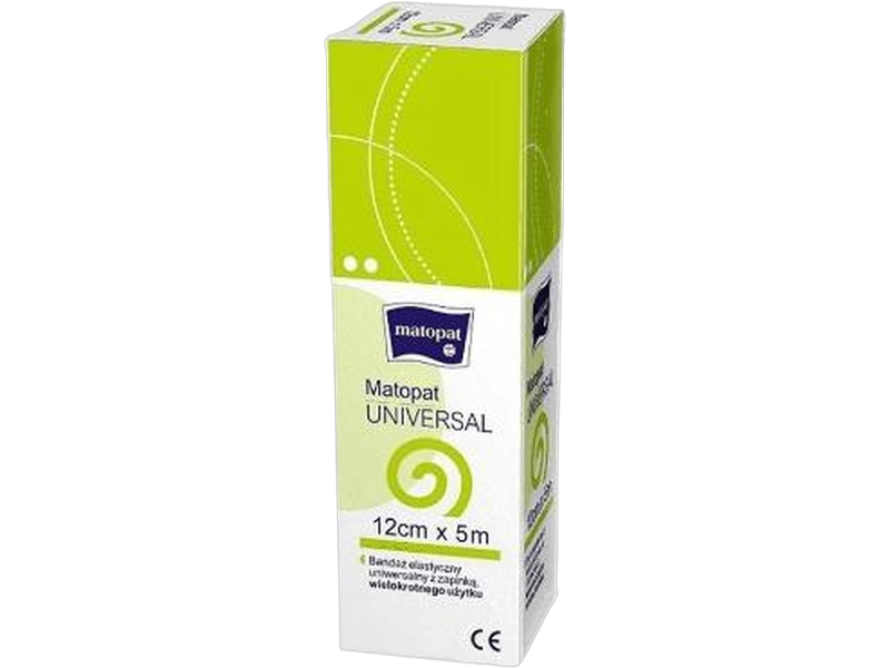 Matopat Bandaż elastyczny Universal 12 cm x 5 m, opaska elastyczna