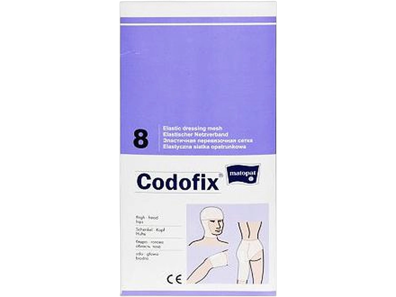 Matopat Elastyczna siatka opatrunkowa CODOFIX 8 cm x 1 m