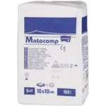 Matopat kompresy niejałowe z gazy 13N 8W, 5 cm x 5 cm