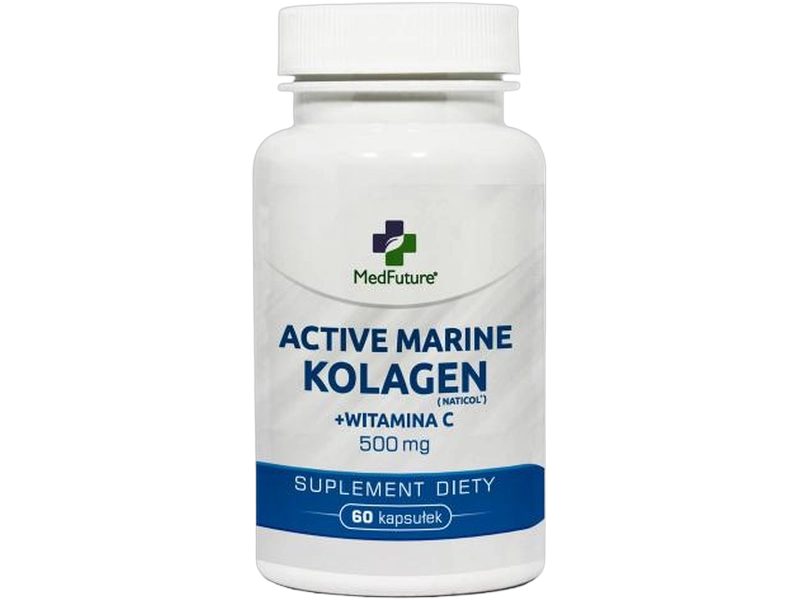 Medfuture Active marine kolagen + witamina C, kapsułki