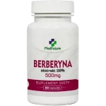 Medfuture Berberyna ekstrakt 98%, kapsułki, 500 mg