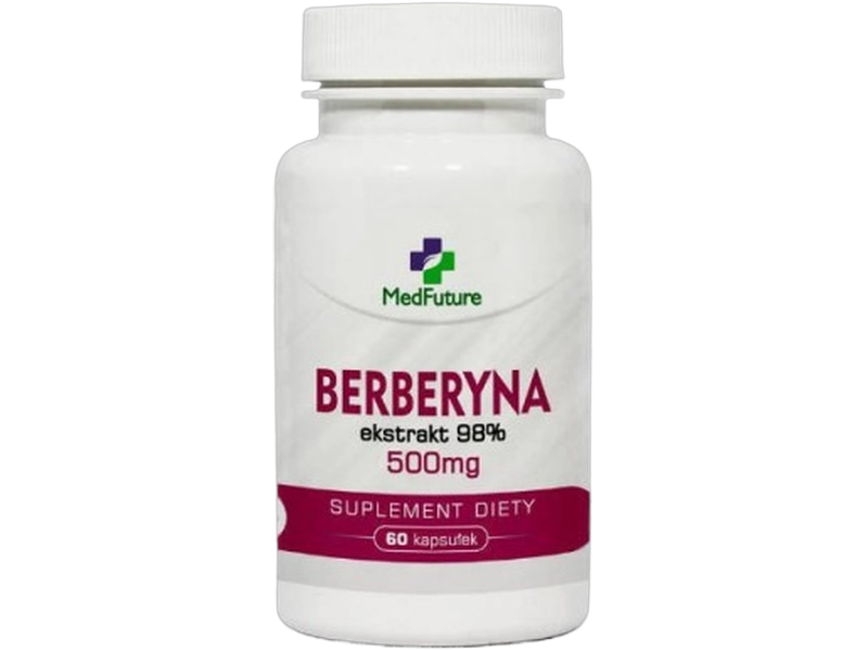 Medfuture Berberyna esktrakt 98%, kapsułki, 500 mg