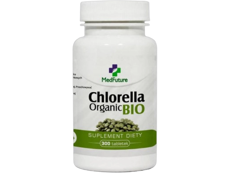 Medfuture Chlorella organic bio, tabletki, 3000 mg