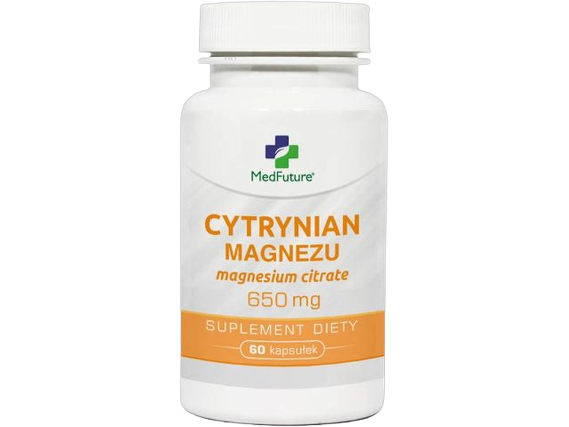 Medfuture Cytrynian magnezu, kapsułki, 100 mg