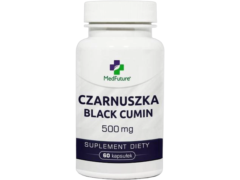 Medfuture Ekstrakt z czarnuszki, kapsułki, 500 mg