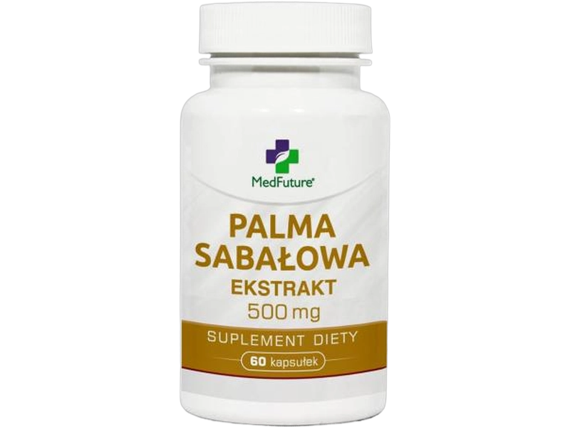Medfuture Ekstrakt z palmy sabałowej, kapsułki, 500 mg