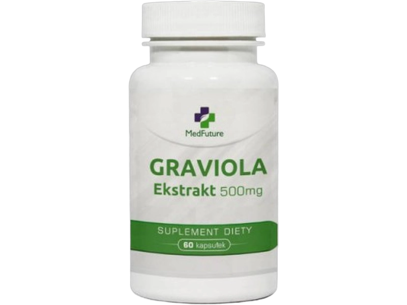 Medfuture Graviola ekstrakt, kapsułki, 500 mg