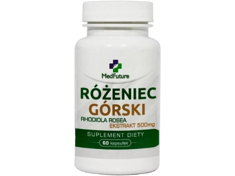Medfuture Różeniec górski ekstrakt, kapsułki, 500 mg