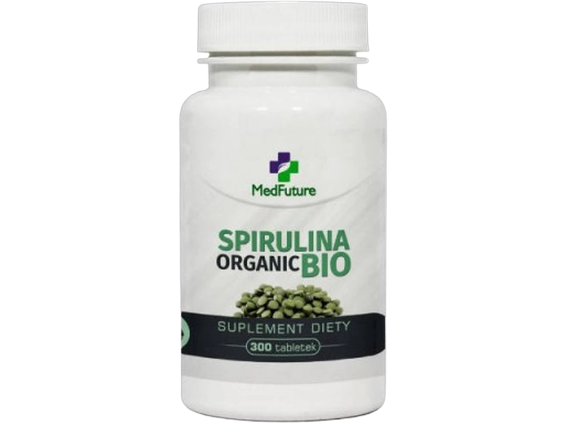 Medfuture Spirulina organic bio, tabletki, 3000 mg