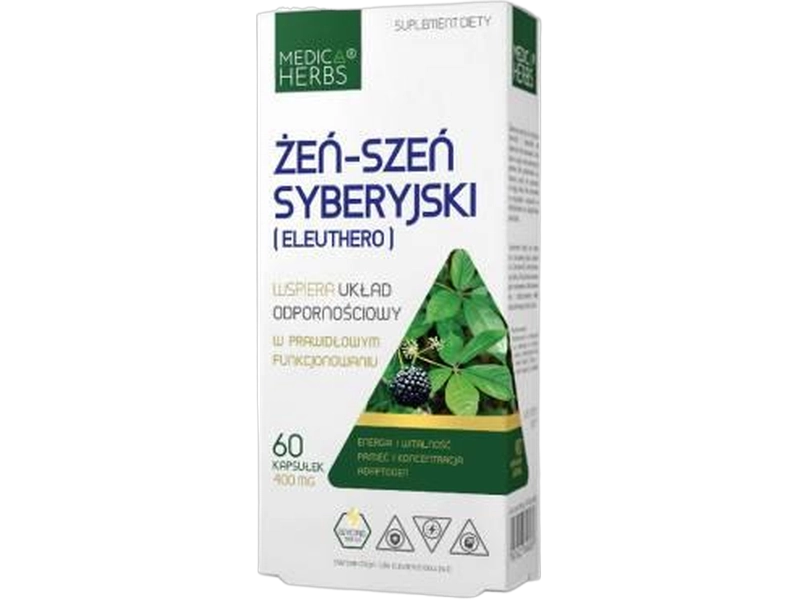Medica Herbu Żeń-szeń syberyjski, kapsułki, 200 mg