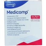 Medicomp kompresy z włókniny, 5 cm x 5 cm