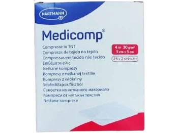 Medicomp Kompresy z włókniny 5 cm x 5 cm