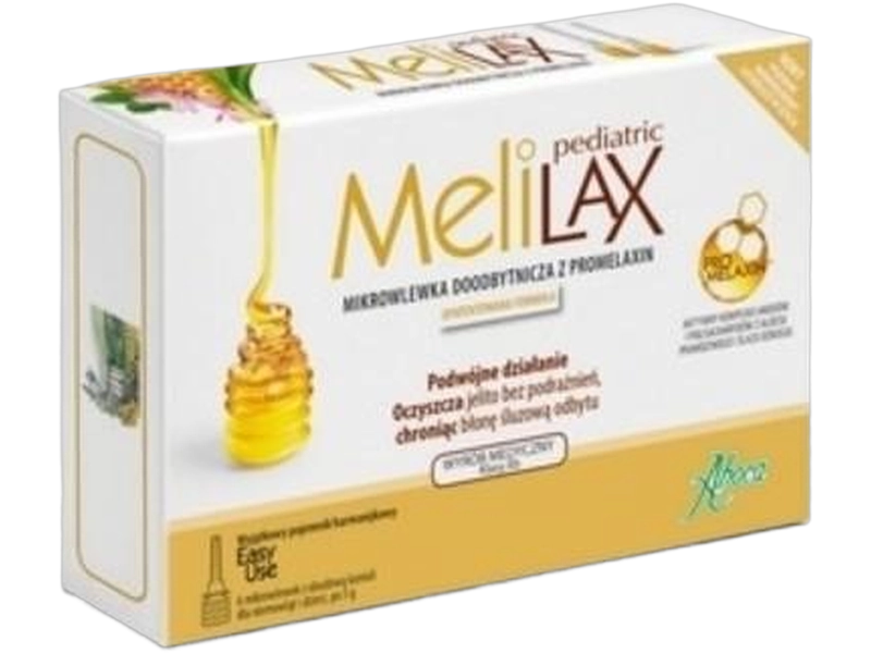 Melilax Pediatric, mikrowlewka doodbytnicza, 5 g