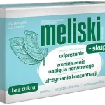 Meliski +skupienie, pastylki do ssania