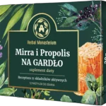Mirra i propolis na gardło, pastylki do ssania