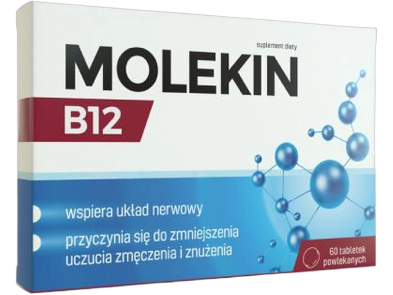 Molekin B12, tabletki powlekane, 100 µg