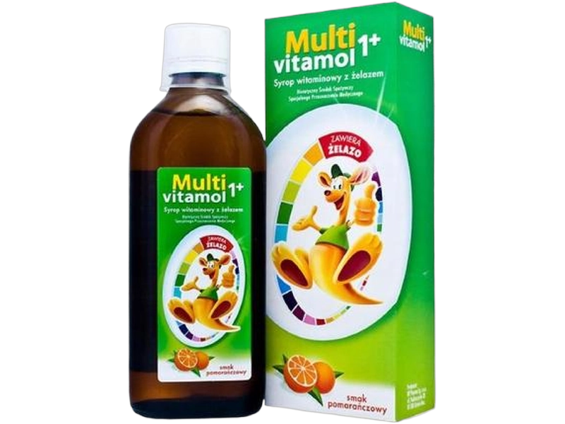 Multivitamol 1+ syrop witaminowy z żelazem