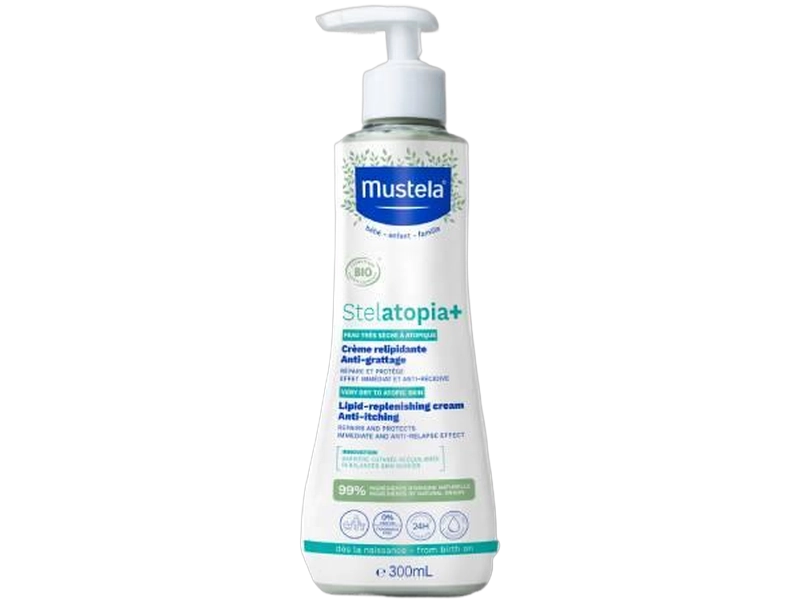 Mustela Stelatopia+ krem uzupełniający lipidy