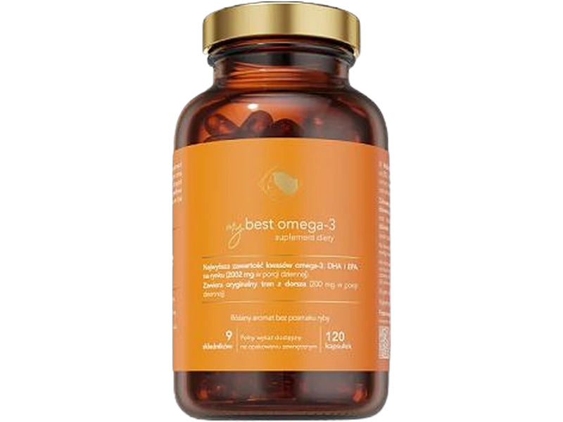 Mybestpharm My best omega 3, kapsułki
