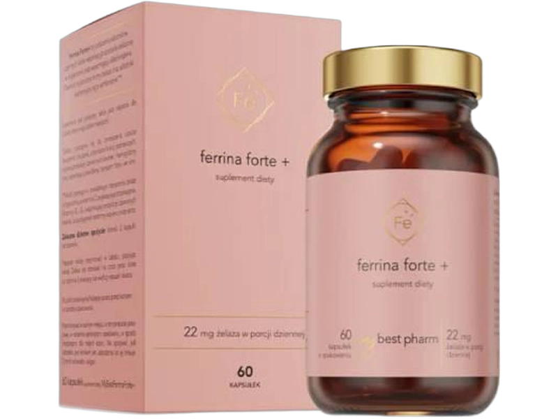 MyBestpharm Mybestferrina forte+, kapsułki