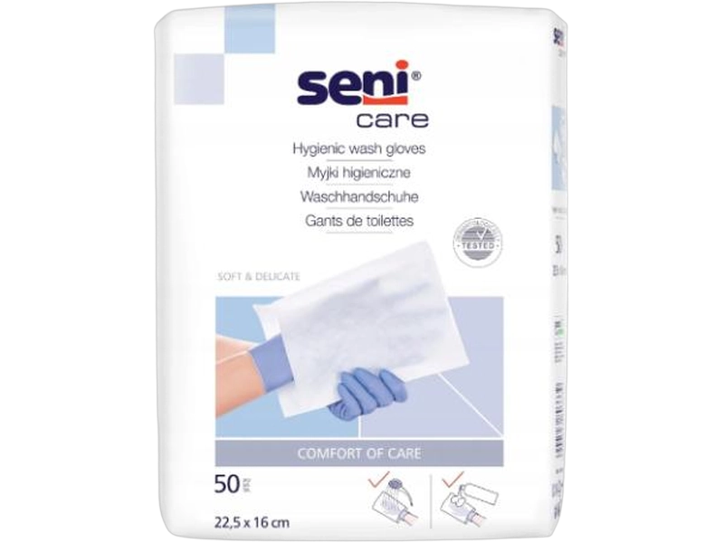 Myjki higieniczne Seni Care niepodfoliowane, sprzęt medyczny