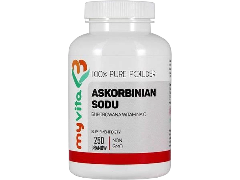 MyVita Askorbinian sodu, proszek, 889 mg