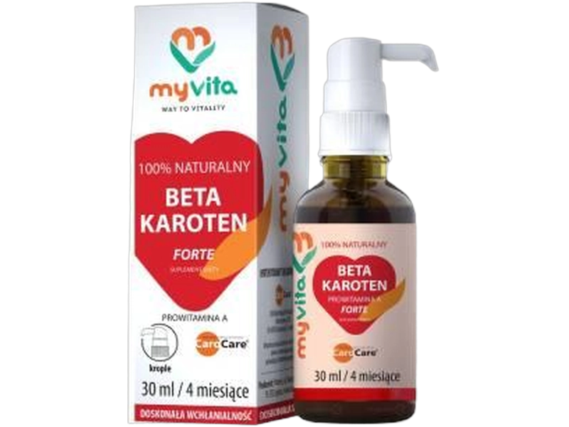 MyVita Beta karoten forte prowitamina A, krople