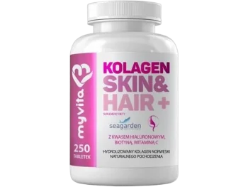 Zdjęcie produktu MyVita Kolagen Skin&Hair+, tabletki