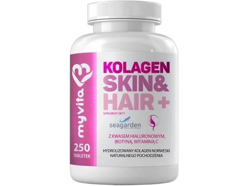 MyVita Kolagen skin&hair+, tabletki