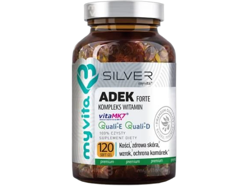 MyVita Silver ADEK forte, kapsułki miękkie