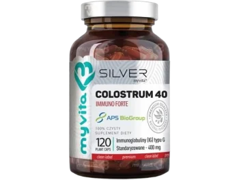 MyVita Silver colostrum 40 immuno forte, kapsułki, 800 mg