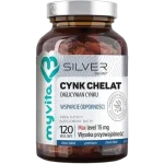 MyVita Silver Cynk Chelat, kapsułki, 15 mg
