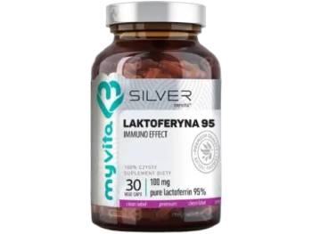 Zdjęcie produktu MyVita Silver laktoferyna, kapsułki, 100 mg
