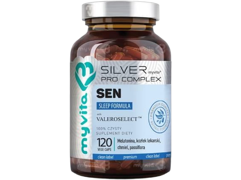 MyVita Silver Pro comlex sen, kapsułki