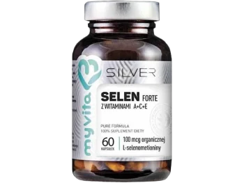 Zdjęcie produktu MyVita Silver Selen forte z witaminami A+C+E, kapsułki