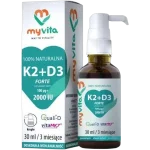 MyVita Silver Witamina K2 MK-7 + D3 forte, krople