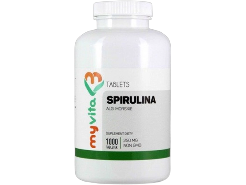 MyVita Spirulina, tabletki, 250 mg