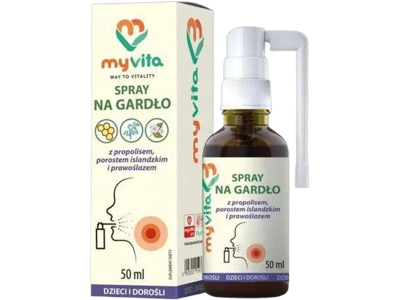 MyVita Spray na gardło