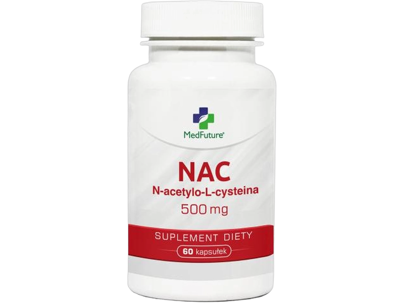 NAC L-cysteina, kapsułki