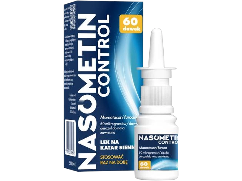 Nasometin Control, aerozol do nosa, 50 mcg/dawka