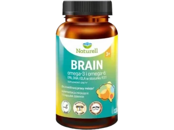 Zdjęcie produktu Naturell Brain Omega-3 i Omega-6, kapsułki