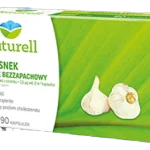 Naturell Czosnek forte bezzapachowy, kapsułki