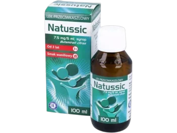 Zdjęcie produktu Natussic, syrop, 7,5 mg/5 ml