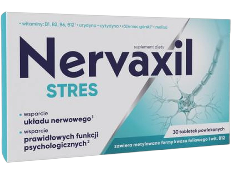 Nervaxil S, tabletki powlekane